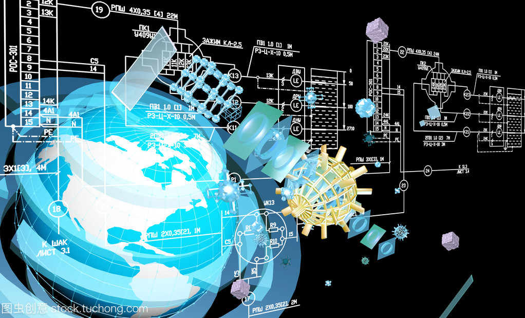 工程设计通信计算机技术。工业工程连接